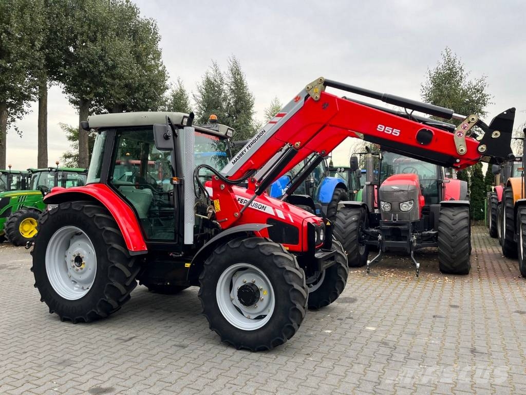 Massey Ferguson 5455 Dyna-4 + MASSEY FERGUSON 955 Traktory
