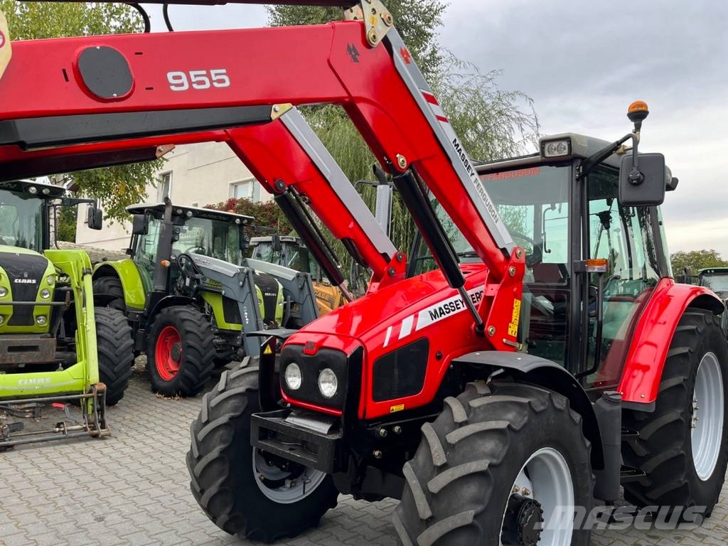 Massey Ferguson 5455 Dyna-4 + MASSEY FERGUSON 955 Traktory