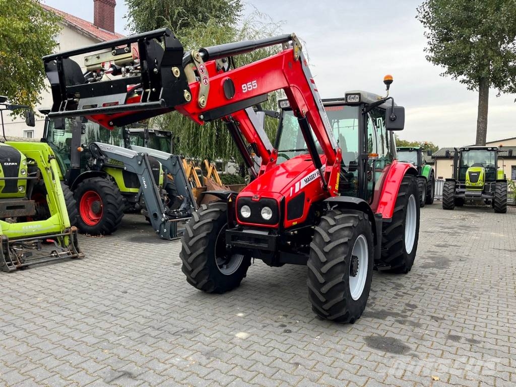 Massey Ferguson 5455 Dyna-4 + MASSEY FERGUSON 955 Traktory