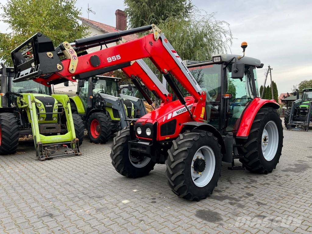 Massey Ferguson 5455 Dyna-4 + MASSEY FERGUSON 955 Traktory