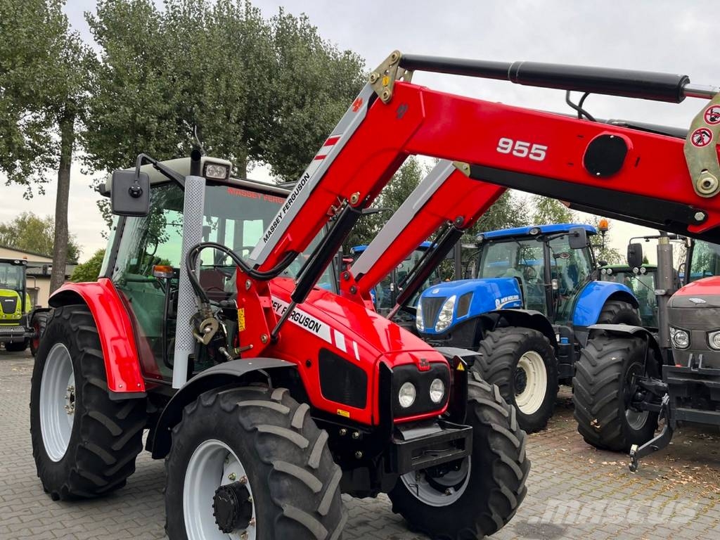 Massey Ferguson 5455 Dyna-4 + MASSEY FERGUSON 955 Traktory