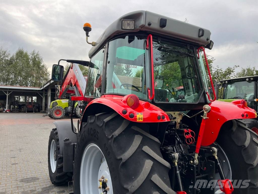 Massey Ferguson 5455 Dyna-4 + MASSEY FERGUSON 955 Traktory