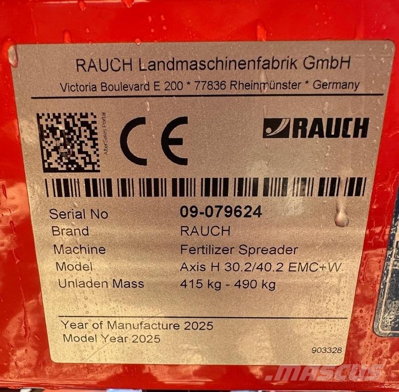 Rauch Düngerstreuer TWS 7000 mit neuem AXIS-H 30.2 معدات فرد المواد المعدنية