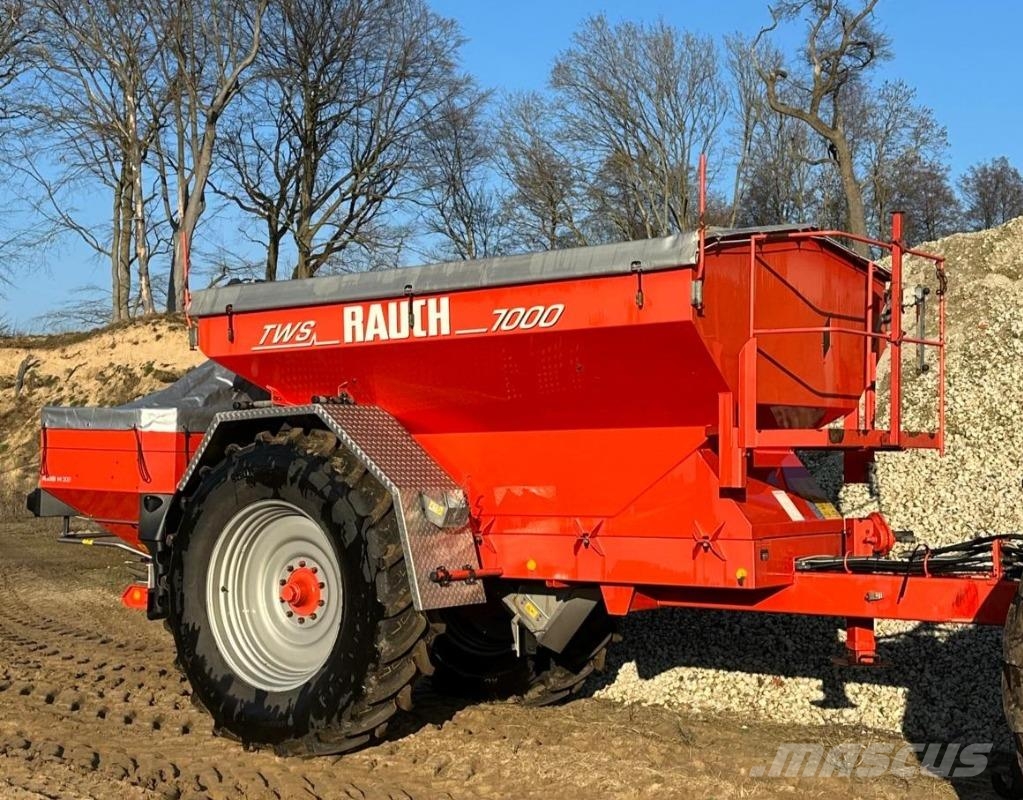 Rauch Düngerstreuer TWS 7000 mit neuem AXIS-H 30.2 معدات فرد المواد المعدنية