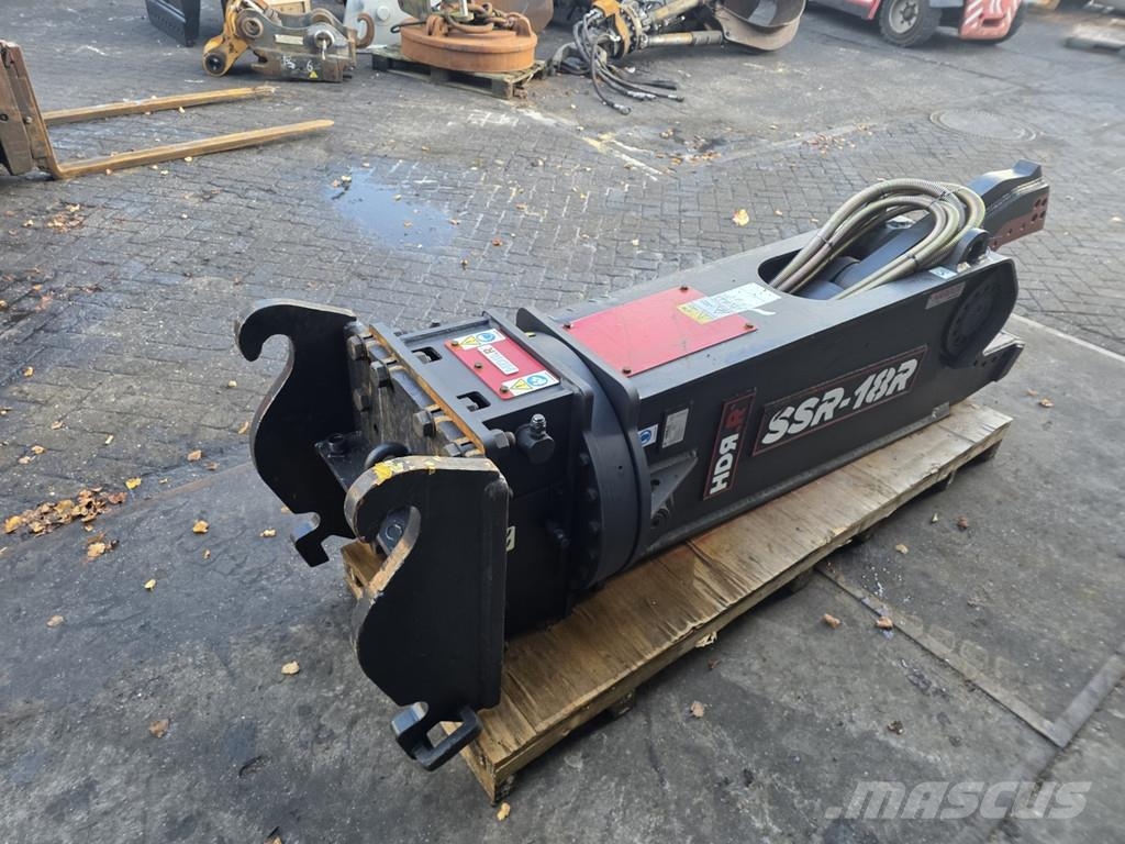  hydrram ssr-18r cw30 cw 40 scrap shear مقصات هيدروليكية