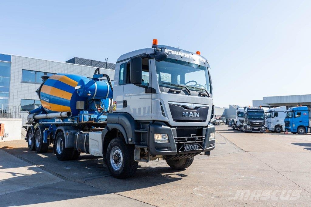MAN TGS 18.400 BLS -4X4+LIEBHERR 10M3 (2018) Kamioni mešalice za beton