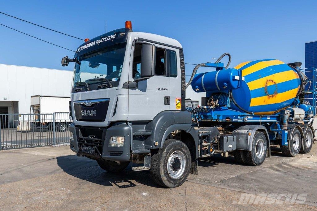 MAN TGS 18.400 BLS -4X4+LIEBHERR 10M3 (2018) Kamioni mešalice za beton