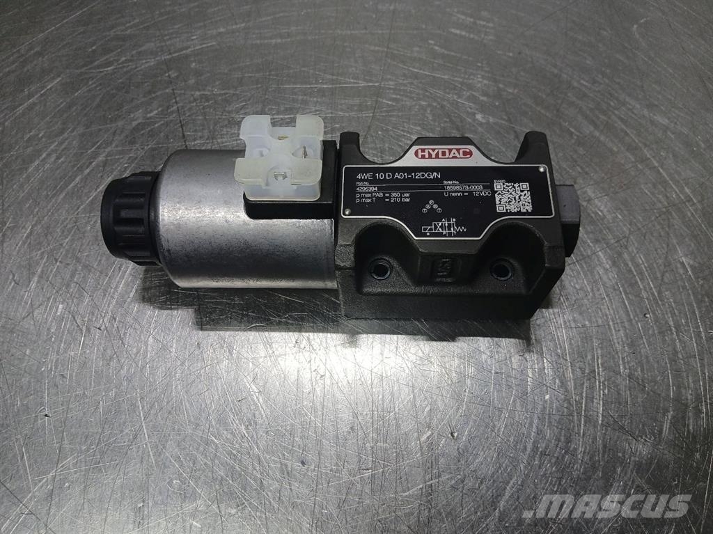  Hydac 4WE10DA01-12DG/N-4295394-NG10 4/2 Valve 12V هيدروليات