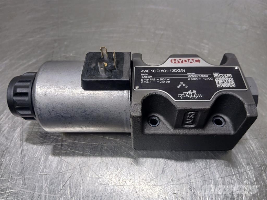  Hydac 4WE10DA01-12DG/N-4295394-NG10 4/2 Valve 12V هيدروليات