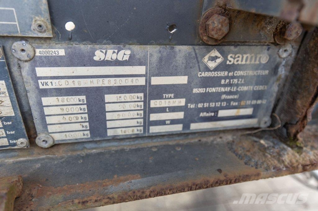 Samro CD 18 Remolques desmontables