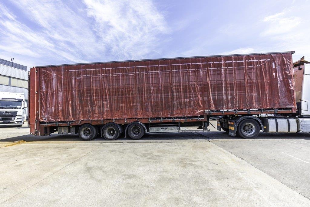 Lecitrailer CUELLO CISNE 3E-RD+DOUBLE ETAGE+DHOLLANDIA 2TON Curtainsiderauflieger