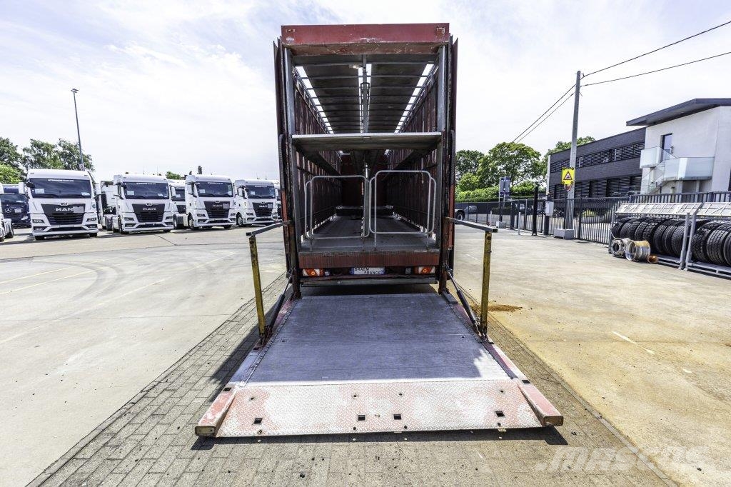 Lecitrailer CUELLO CISNE 3E-RD+DOUBLE ETAGE+DHOLLANDIA 2TON Curtainsiderauflieger