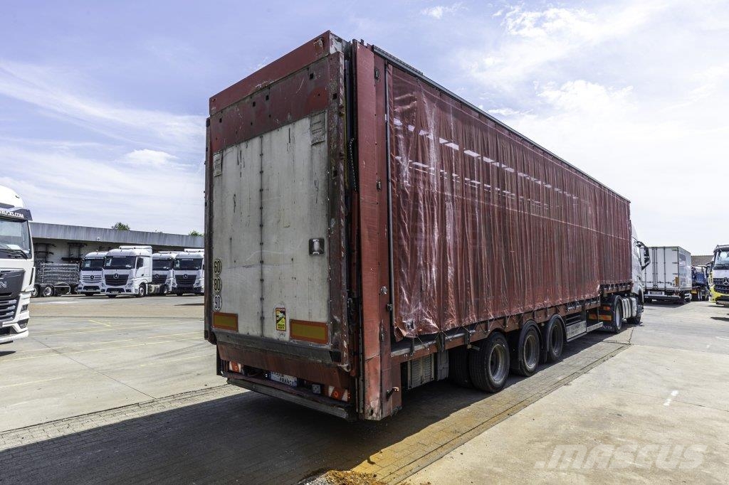 Lecitrailer CUELLO CISNE 3E-RD+DOUBLE ETAGE+DHOLLANDIA 2TON Curtainsiderauflieger