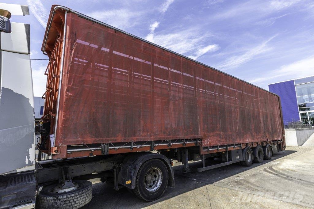 Lecitrailer CUELLO CISNE 3E-RD+DOUBLE ETAGE+DHOLLANDIA 2TON Curtainsiderauflieger