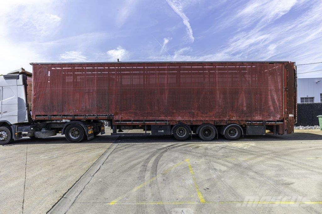 Lecitrailer CUELLO CISNE 3E-RD+DOUBLE ETAGE+DHOLLANDIA 2TON Curtainsiderauflieger