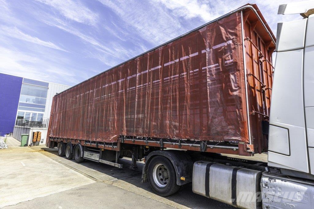 Lecitrailer CUELLO CISNE 3E-RD+DOUBLE ETAGE+DHOLLANDIA 2TON Curtainsiderauflieger