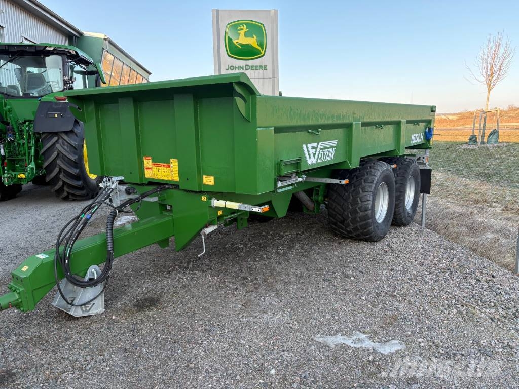 Western 16 DLH DUMPERVAGN Tipper trailers