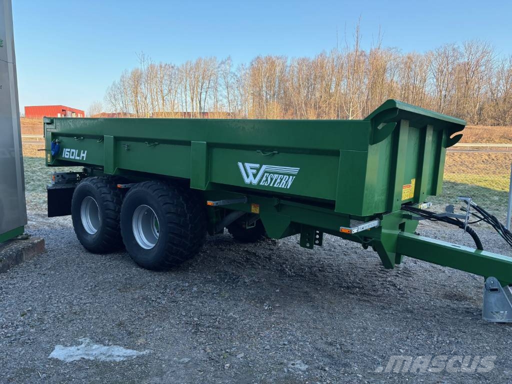 Western 16 DLH DUMPERVAGN Tipper trailers