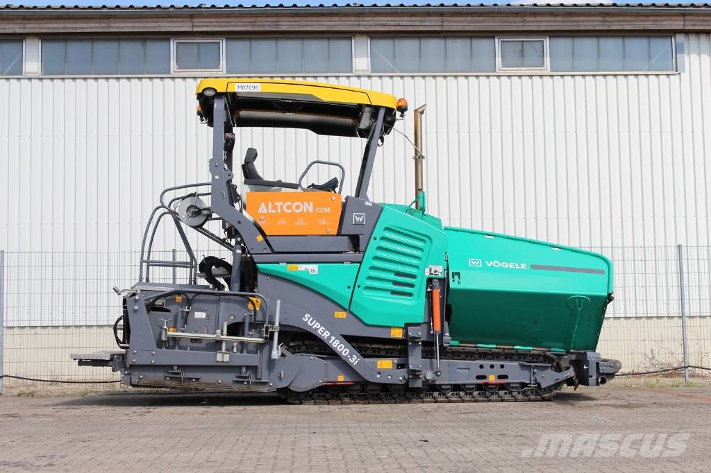 Vögele SUPER 1800-3I Finišéry