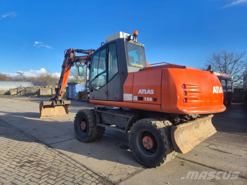 Atlas 150 W Εκσκαφείς με τροχούς - λάστιχα