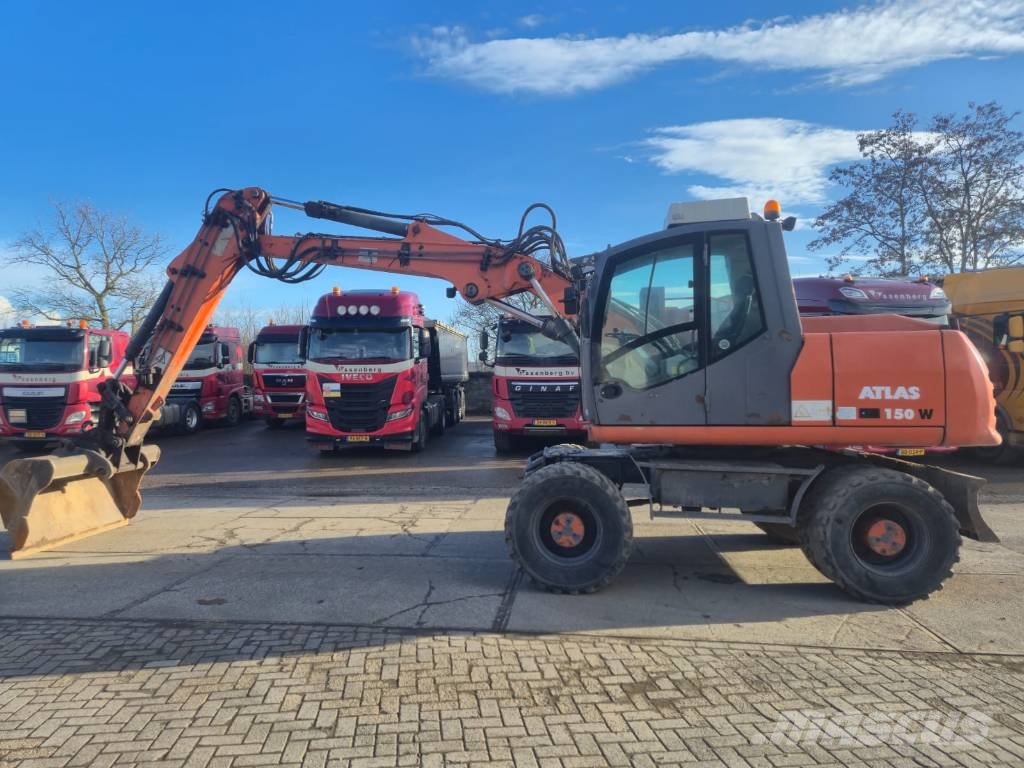Atlas 150 W Εκσκαφείς με τροχούς - λάστιχα