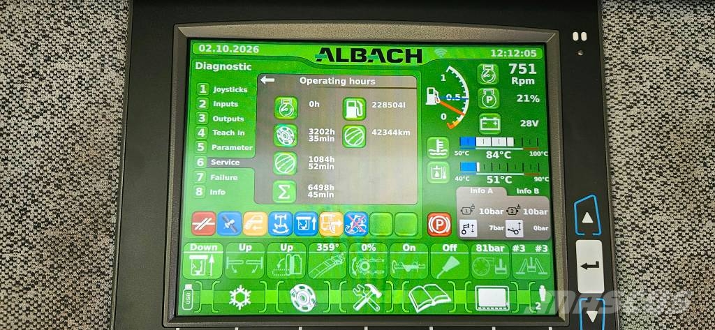 Albach Diamant 2000 Holzhäcksler