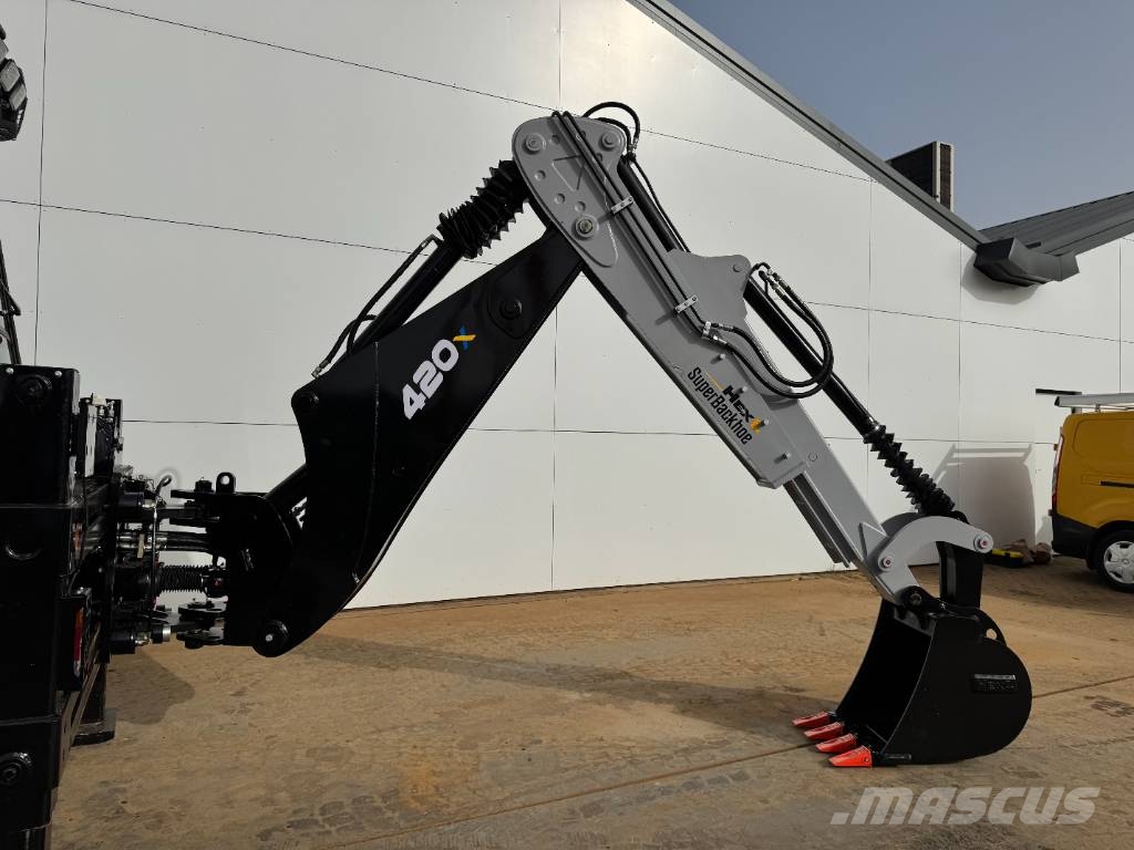 HexL 420x 4WD - UNUSED! Telescopic - 6/1 Bucket + Backhoe loaders
