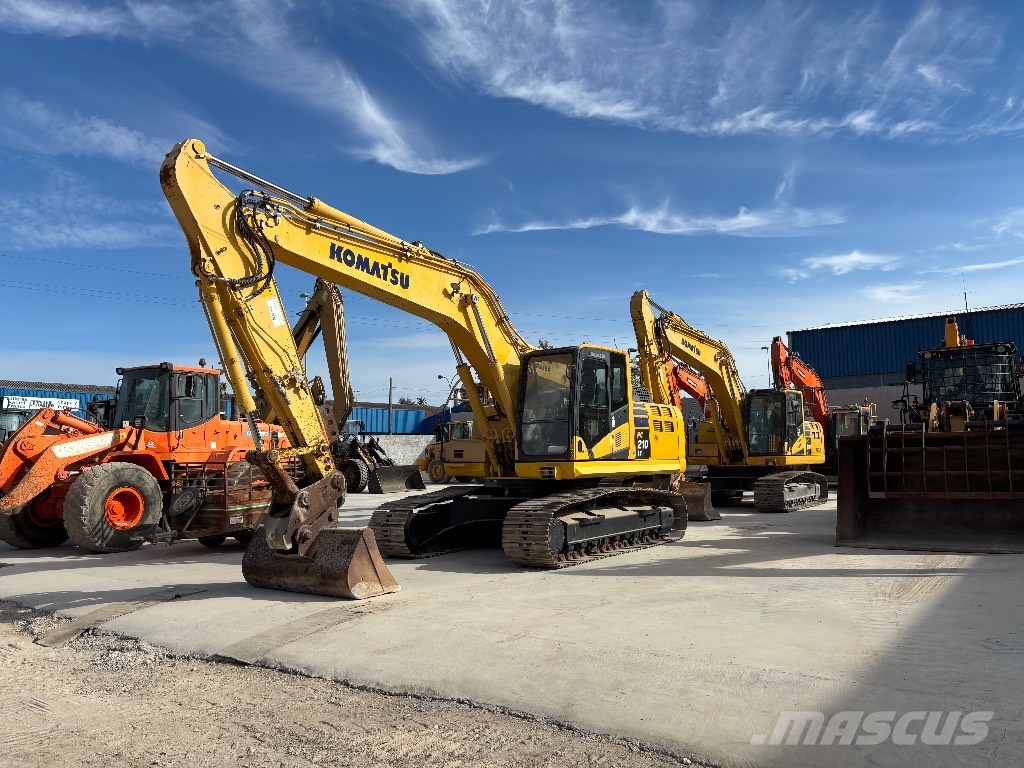 Komatsu PC 210 LC-10 Crawler excavators