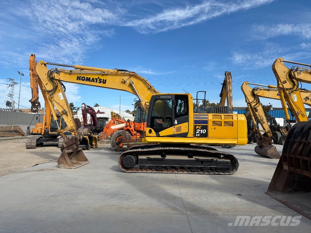 Komatsu PC 210 LC-10 Crawler excavators