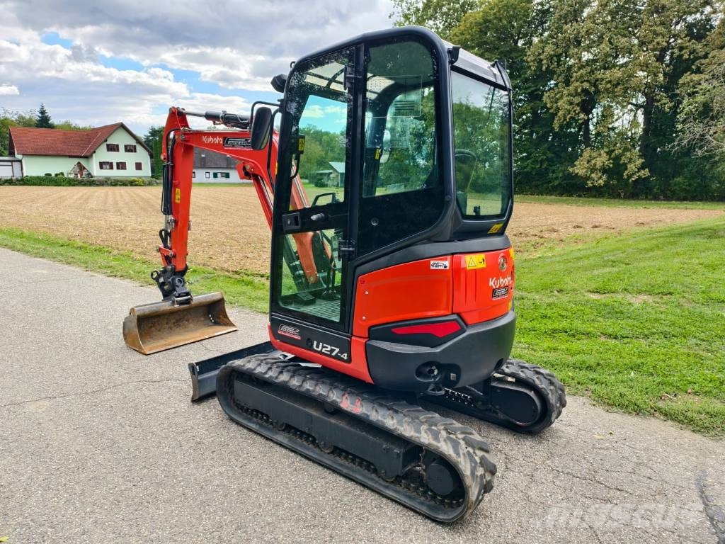 Kubota U27-4 HI Mini bageri <7t