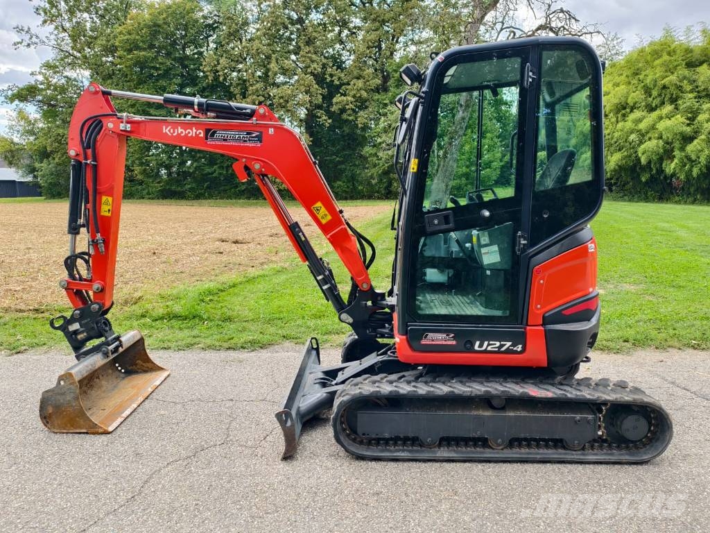 Kubota U27-4 HI Mini bageri <7t