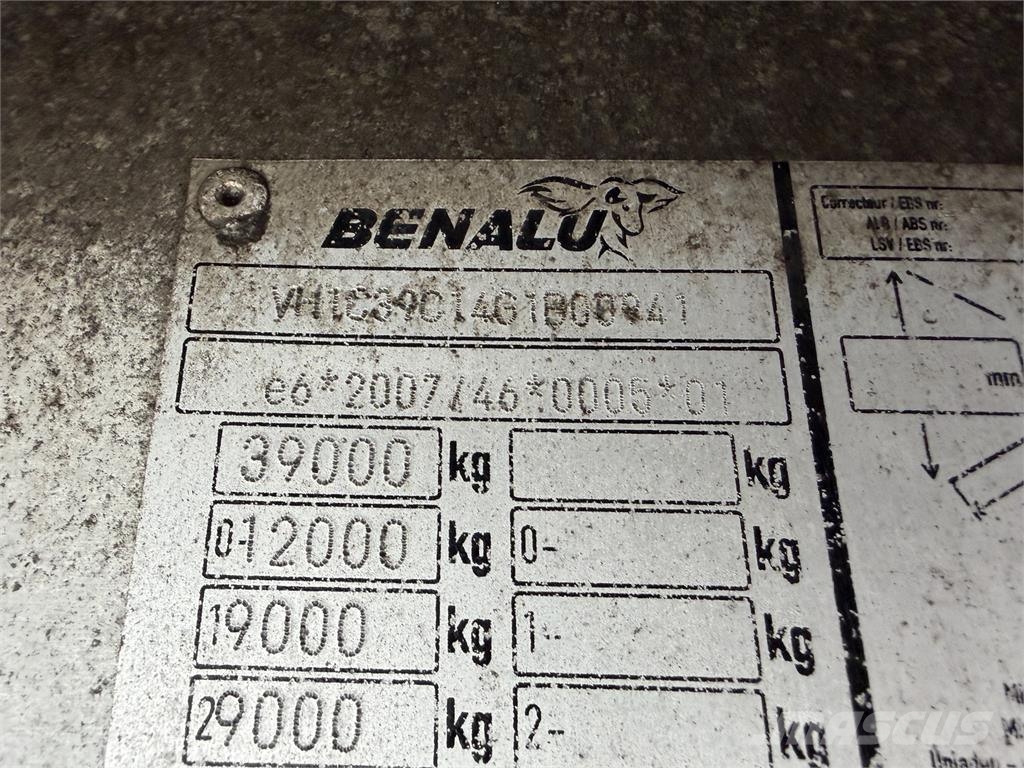 Benalu Iný model VIN 941 نصف مقطورات قلابة