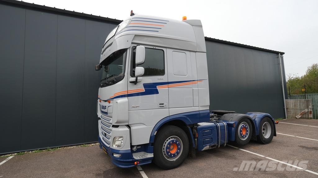 DAF XF 480 6x2 SSC tractor unit 485.500km Sadulveokid
