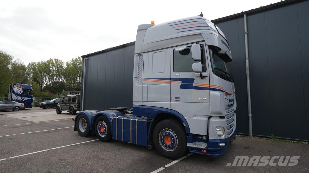 DAF XF 480 6x2 SSC tractor unit 485.500km Sadulveokid