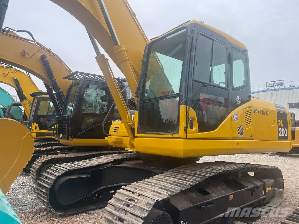 Komatsu PC 200-7 中型挖土機/掘鑿機/挖掘機 7t-12t