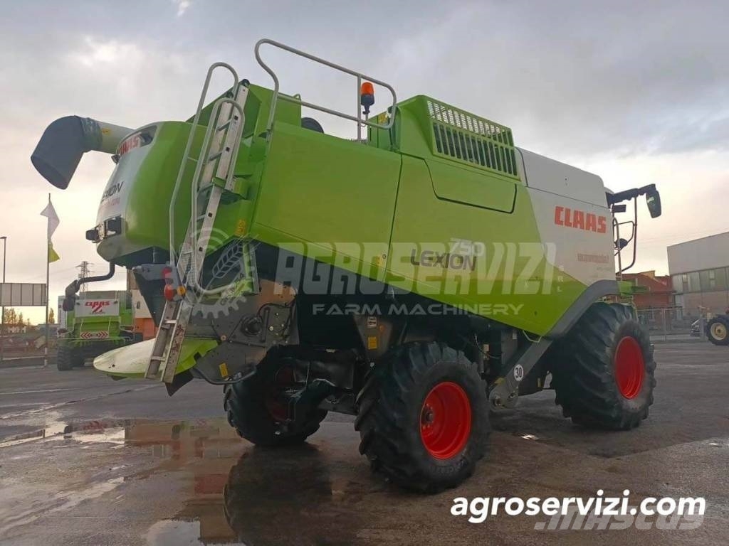 CLAAS Lexion 750 Θεριζοαλωνιστικές μηχανές