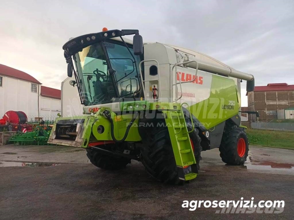 CLAAS Lexion 750 Θεριζοαλωνιστικές μηχανές