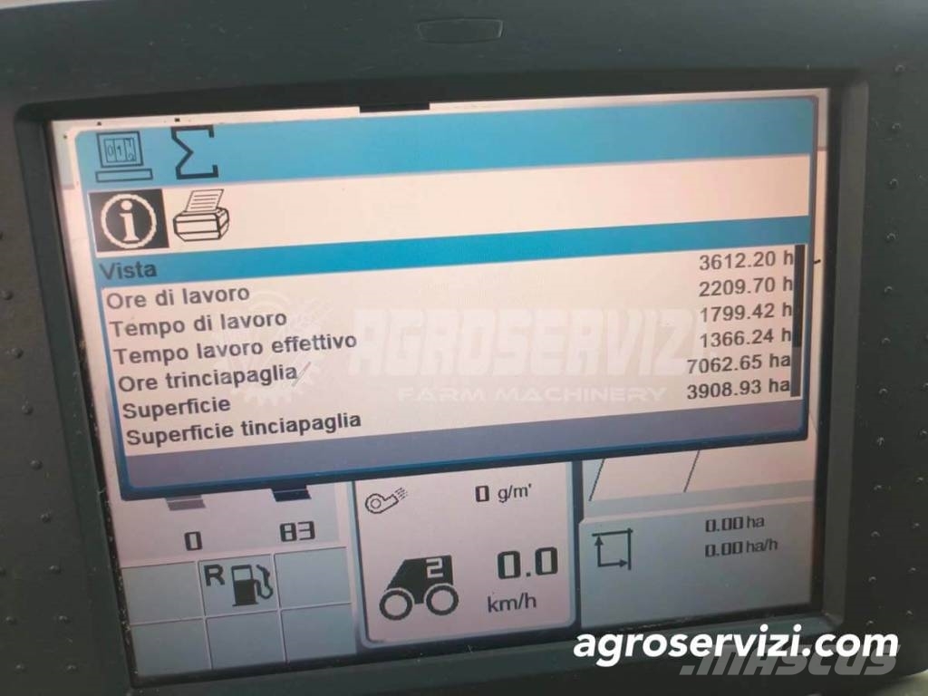 CLAAS Lexion 750 Θεριζοαλωνιστικές μηχανές
