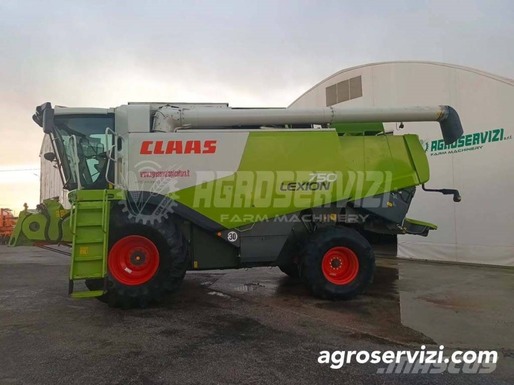 CLAAS Lexion 750 Θεριζοαλωνιστικές μηχανές