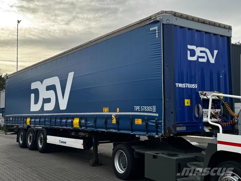 Krone Schuifzeil-Dak / SAF-Disc / Code XL / Huckepack نصف مقطورات بباب جانبي