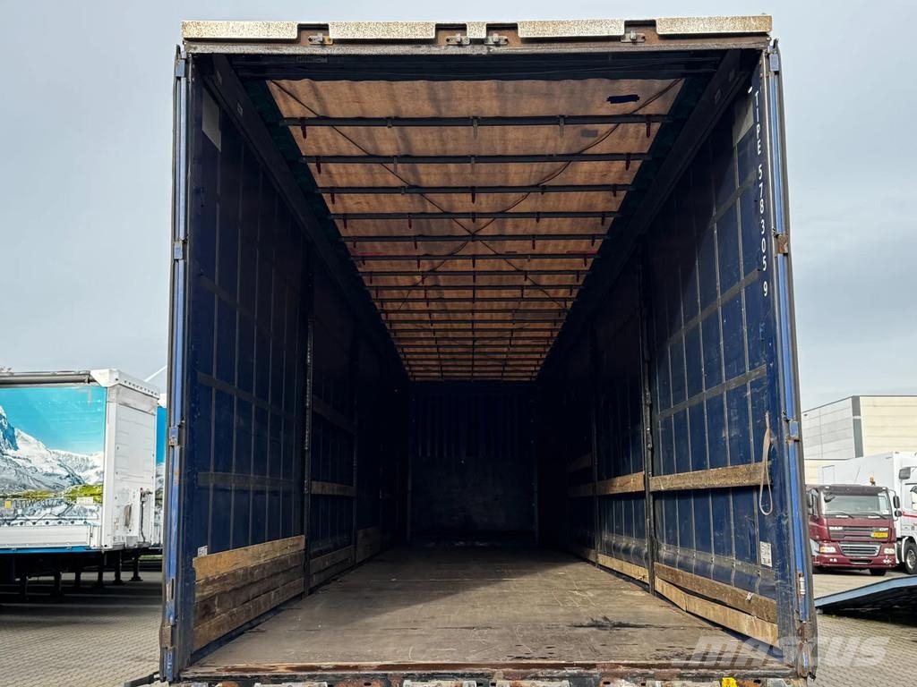 Krone Schuifzeil-Dak / SAF-Disc / Code XL / Huckepack نصف مقطورات بباب جانبي