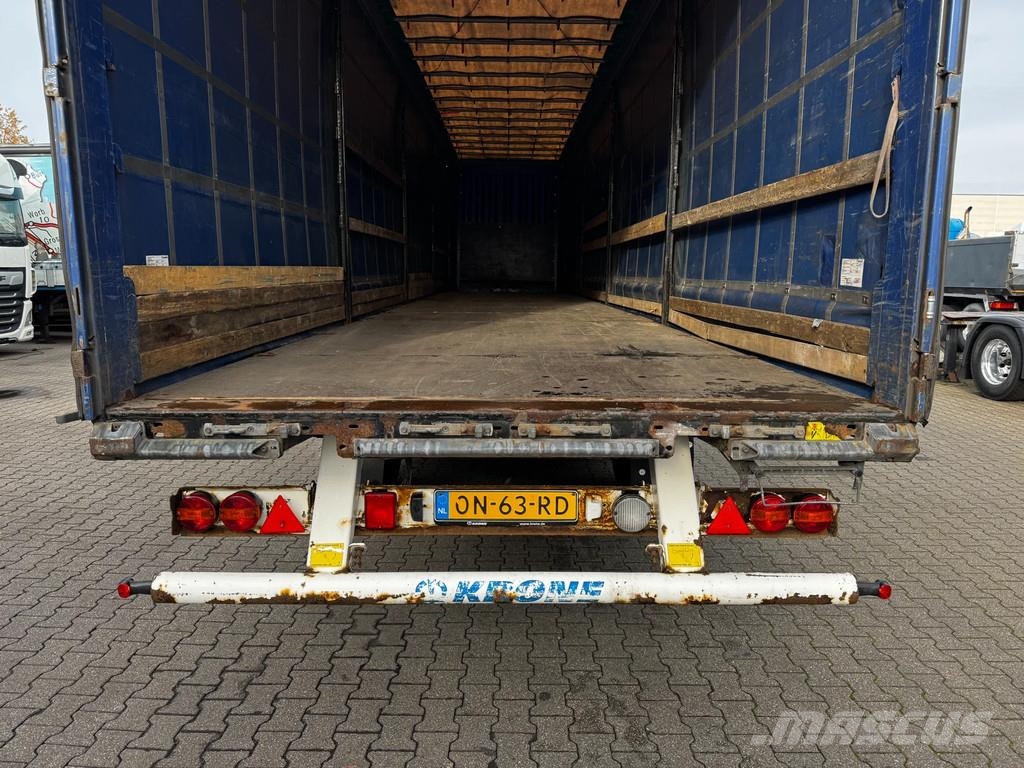 Krone Schuifzeil-Dak / SAF-Disc / Code XL / Huckepack نصف مقطورات بباب جانبي