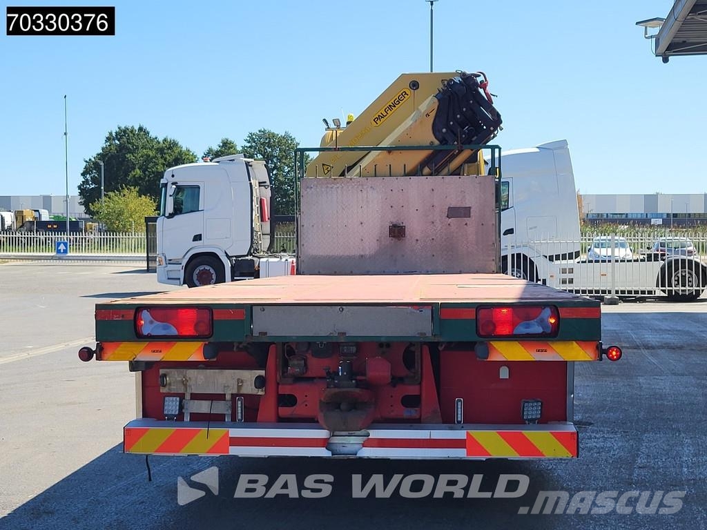 Scania G450 8X2 Palfinger PK92002 SH Crane Kran Lift-Axle Camion plateau
