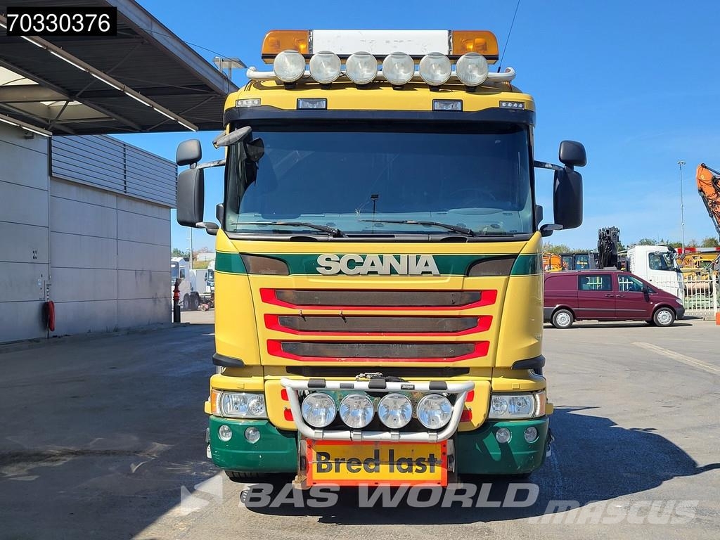 Scania G450 8X2 Palfinger PK92002 SH Crane Kran Lift-Axle Camion plateau