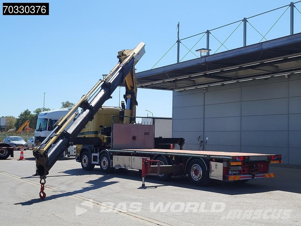 Scania G450 8X2 Palfinger PK92002 SH Crane Kran Lift-Axle Camion plateau