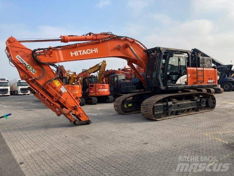 日立建機 ZX490LCH-6, 2019, オランダ - 中古 クローラー式油圧