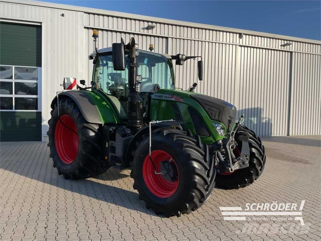Fendt 724 VARIO S4 PROFI PLUS Трактори