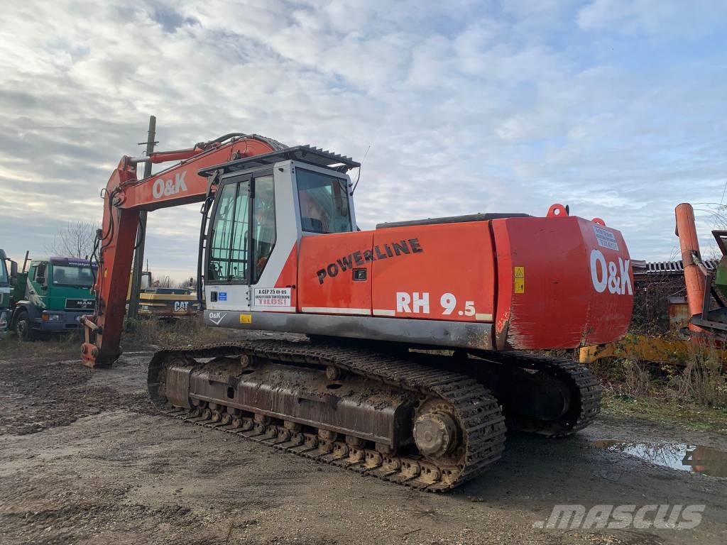 O&K RH 9.5 Rupsgraafmachines