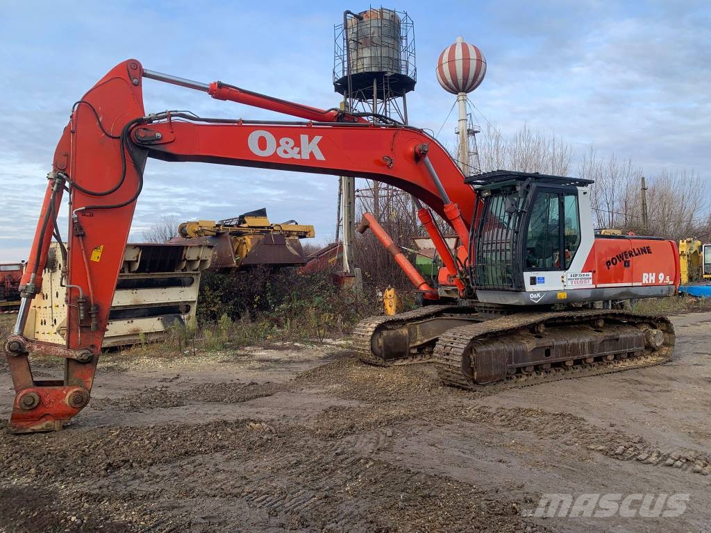 O&K RH 9.5 Rupsgraafmachines
