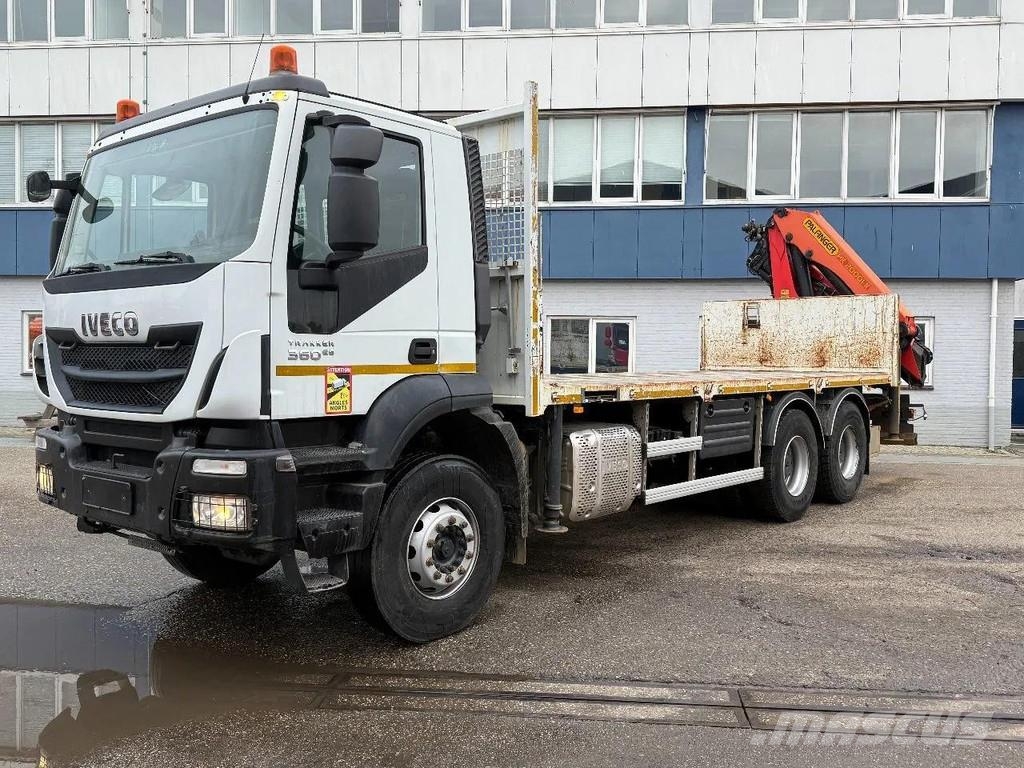 Iveco Trakker 360 6X4 EURO 6 - PALFINGER PK20001 K + REM Terepdaruk